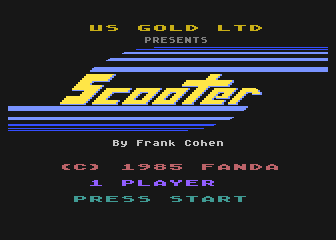 Scooter atari screenshot