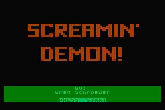 Screamin' Demon atari screenshot