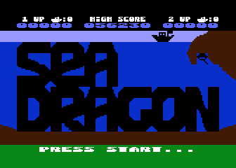 Sea Dragon atari screenshot