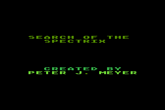 Search of the Spectrix atari screenshot