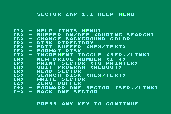 Sector-Zap atari screenshot