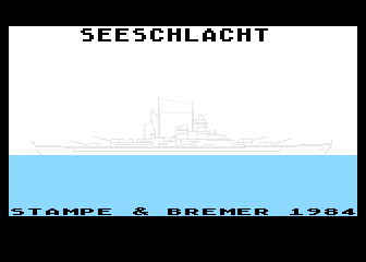 Seeschlacht atari screenshot