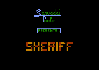 Sheriff atari screenshot