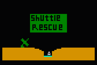 Shuttle Rescue atari screenshot