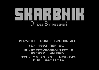 Skarbnik atari screenshot