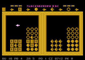 Skarbnik atari screenshot