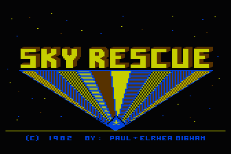 Sky Rescue atari screenshot