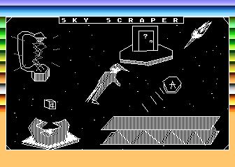 Sky Scraper atari screenshot
