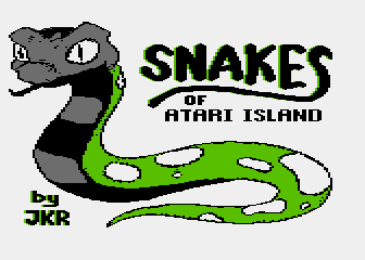 Snakes of Atari Island atari screenshot