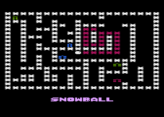 Snowball atari screenshot