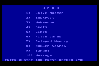 Soft Tools '86 atari screenshot