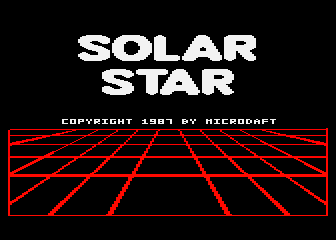 Solar Star atari screenshot