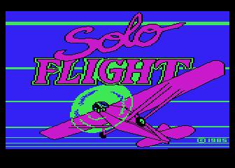 Solo Flight - Second Edition atari screenshot