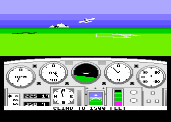 Solo Flight - Second Edition atari screenshot
