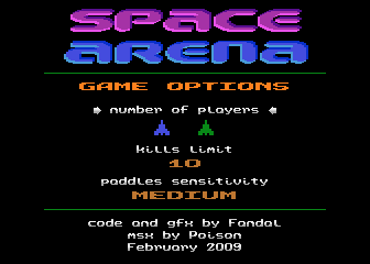Space Arena atari screenshot