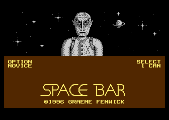 Space Bar atari screenshot