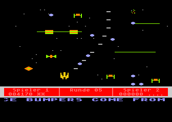 Space Bumpers atari screenshot