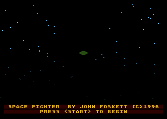 Space Fighter atari screenshot