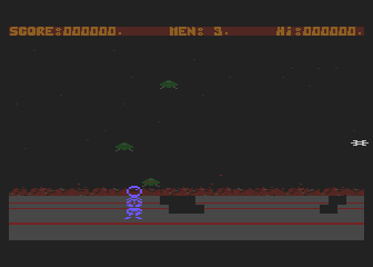 Space Gunner atari screenshot