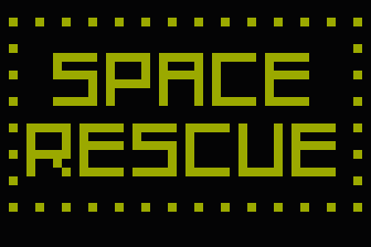Space Rescue atari screenshot