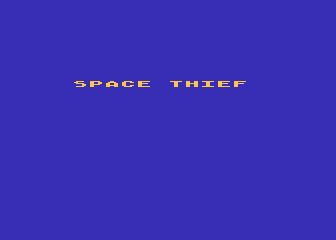 Space Thief atari screenshot