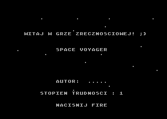 Space Voyager atari screenshot