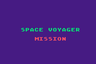 Space Voyager Mission atari screenshot