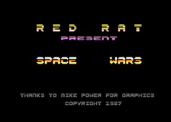 Space Wars atari screenshot