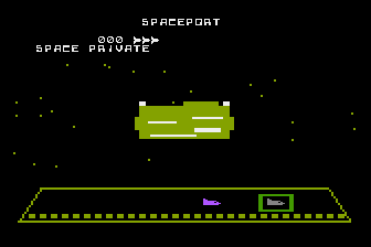 Spaceport atari screenshot