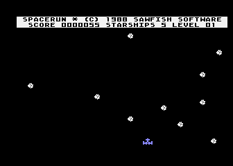 Spacerun atari screenshot