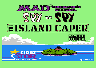 Spy vs. Spy II atari screenshot