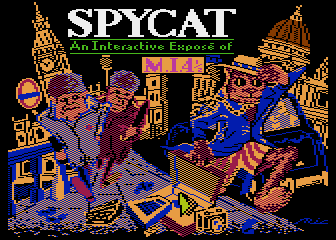 Spycat atari screenshot