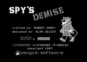 Spy's Demise atari screenshot