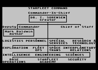 Star Fleet I atari screenshot