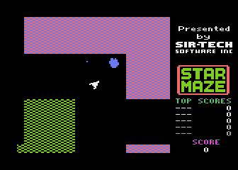 Star Maze atari screenshot