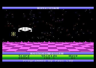 Star Rider atari screenshot