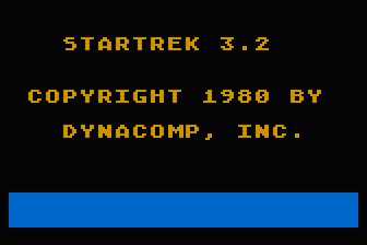 Star Trek 3.2 atari screenshot