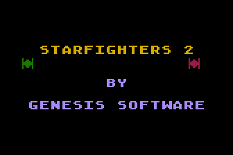 Starfighters atari screenshot