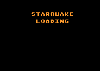 Starquake atari screenshot
