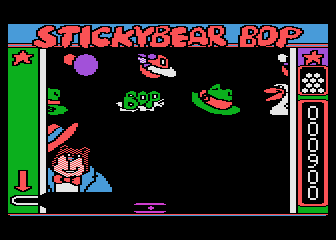 Atari 400 800 XL XE Stickybear Bop : scans, dump, download, screenshots