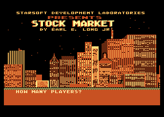 Stock Market - The Game atari screenshot