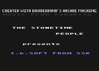 Stonetime People (The) atari screenshot