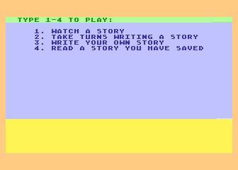 Story Machine atari screenshot