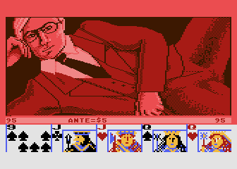 Strip Poker Data Disk #2 atari screenshot