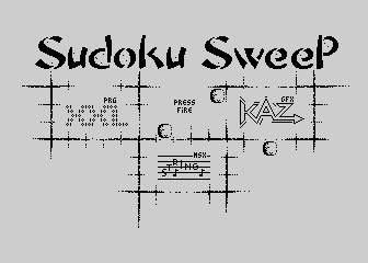 Sudoku Sweep atari screenshot