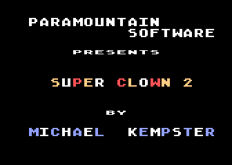 Super Clown atari screenshot
