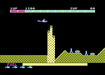 Super Cobra atari screenshot