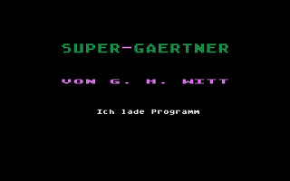 Super Gärtner atari screenshot
