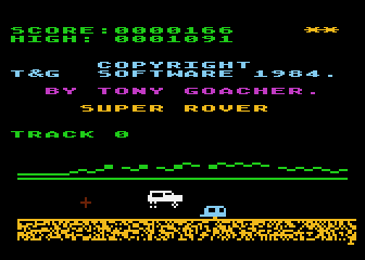 Super Rover atari screenshot
