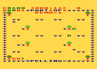 SuperFrogs Funspeller atari screenshot